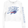 Junk Food - Womens Bills Touchdown Long Sleeve Crop T-Shirt