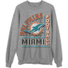 Junk Food - Unisex Dolphins Backfield Crew Top