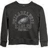 Junk Food - Girls Eagles Flock Raglan Crew Fleece Top