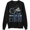 Junk Food - Unisex Lions Mickey Crew Fleece Top