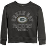 Junk Food - Girls Packers Flock Raglan Crew Fleece Top