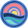 Life Is Good - Sunrise Circle Magnets