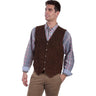 Scully - Mens Snap Front Vest