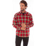 Scully - Mens Plaid Cotton Flannel