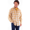 Scully - Mens Corduroy Plaid Shirt