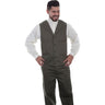 Scully - Mens Herringbone Unlined Vest