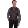 Scully - Mens Ostrich Trim Vest