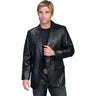 Scully - Mens Ostrich Trimmed Blazer