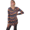 Scully - Womens Fringe Crossover Style W/Buttons