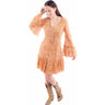 Scully - Womens Lace Dress W/Flare Sleeves
