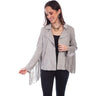 Scully - Womens Ultra Suede Fringe Jacket