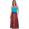 Scully - Womens Wrap Skirt W/Denim Waist Band Tie