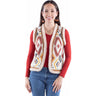 Scully - Womens Lined Vest W/Leather Trim