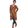 Scully - Womens Fringe Long Coat