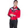 Scully - Mens Four Ace Embroidery Shirt