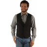 Scully - Mens Floral Tooled Emb. Vest