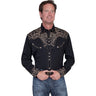 Scully - Mens Pickstitch Yokes/Cuffs Shirt