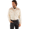 Scully - Mens Pickstitch Yokes/Cuffs Shirt