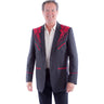 Scully - Mens Floral Emb. Blazer