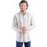 Scully - Mens Dobby Stripe Signature Shirt