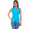 Scully - Womens Sleeveless Blouse Peruvian Cotton