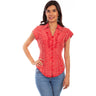 Scully - Womens Capsleeve Peruvian Cotton Blouse