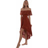 Scully - Womens Off Shoulder Hi/Lo Dress