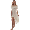 Scully - Womens Off Shoulder Hi/Lo Dress