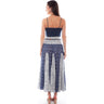 Scully - Womens Multi Print Panel Skirt W/Rope Belt