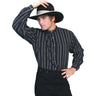 Scully - Mens Dobby Stripe Shirt