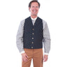 Scully - Mens Canvas Vest