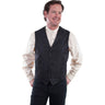 Scully - Mens No Lapel Paisley Vest