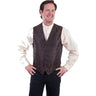 Scully - Mens No Lapel Paisley Vest
