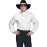 Scully - Mens Diamond Dobby Button Up Shirt