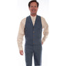 Scully - Mens Herringbone Vest