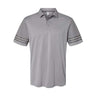 Adidas - Mens A490 Striped Sleeve Polo