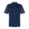 Adidas - Mens A490 Striped Sleeve Polo
