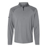 Adidas - Mens A520 Shoulder Stripe Quarter-Zip Pullover