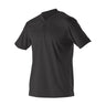 Alleson Athletic - Kids 522Mmy Baseball Two Button Henley Jersey
