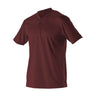 Alleson Athletic - Kids 522Mmy Baseball Two Button Henley Jersey