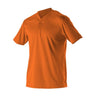 Alleson Athletic - Kids 522Mmy Baseball Two Button Henley Jersey