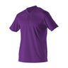 Alleson Athletic - Kids 522Mmy Baseball Two Button Henley Jersey
