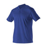 Alleson Athletic - Kids 522Mmy Baseball Two Button Henley Jersey