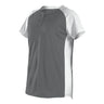 Alleson Athletic - Womens 522Pdw Two Button Fastpitch Jersey