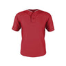 Alleson Athletic - Kids 52Mthjy Two Button Mesh Baseball Jersey With Piping
