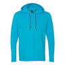 Anvil By Gildan - Mens 987 Softstyle Lightweight Hooded Long Sleeve T-Shirt