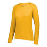 Augusta Sportswear - Womens 2797 Attain Wicking Long Sleeve V-Neck T-Shirt