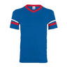 Augusta Sportswear - Kids 361 V-Neck Jersey With Striped Sleeves