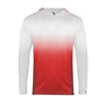 Badger - Kids 2205 Ombre Long Sleeve Hooded T-Shirt
