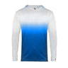 Badger - Kids 2205 Ombre Long Sleeve Hooded T-Shirt
